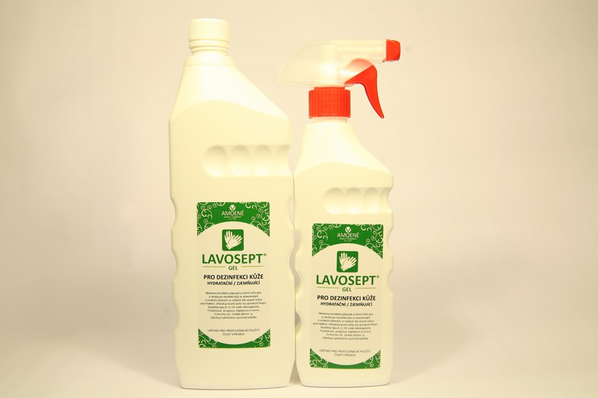 Lavosept® gel - bez vůně, průhledný 1000 ml (náhradní náplň)
