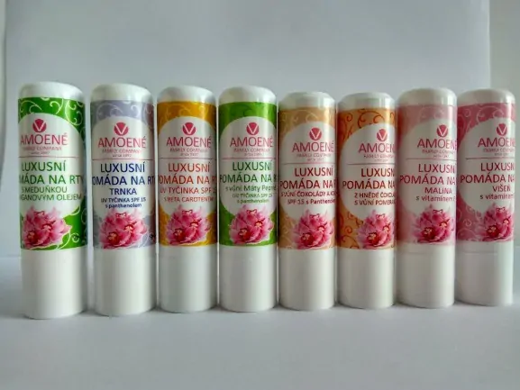Pomáda na rty s vitaminem E, vůně malina, 4,2g