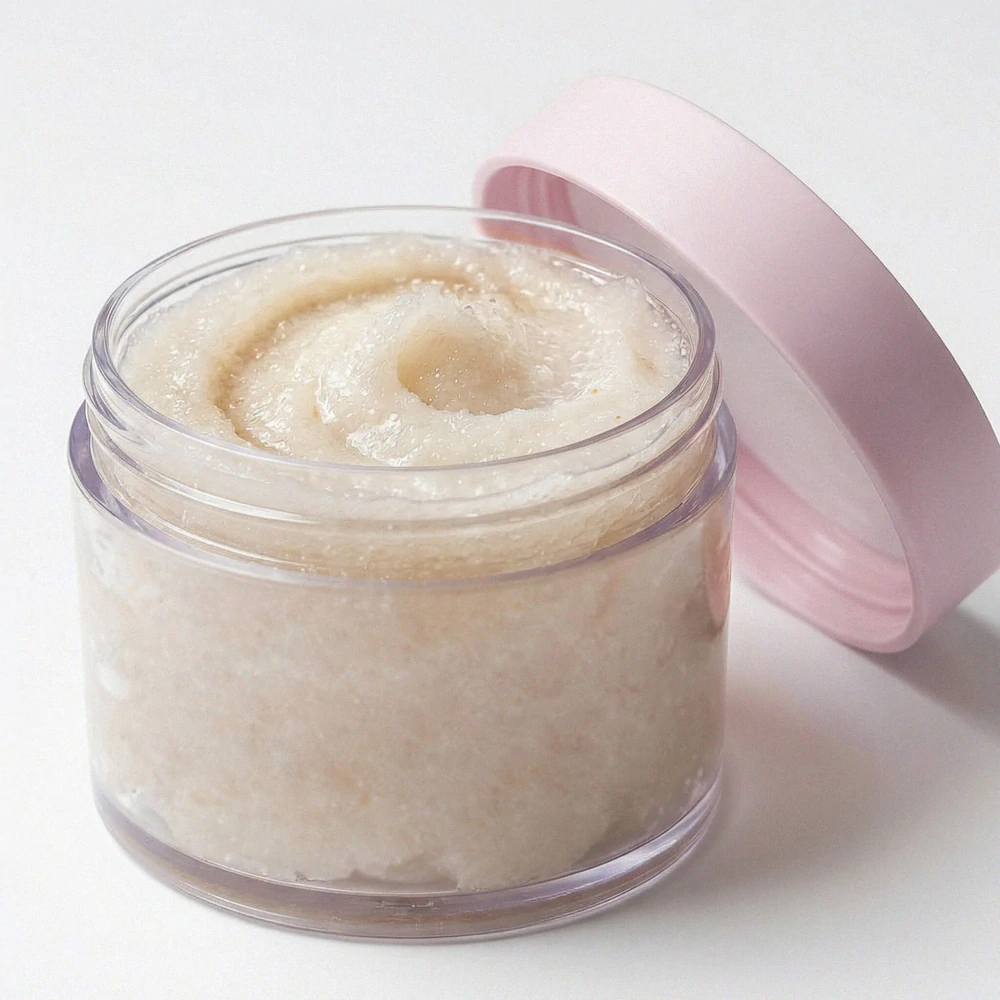 Luxusní solný peeling s vůní banán a karamel, 252 ml