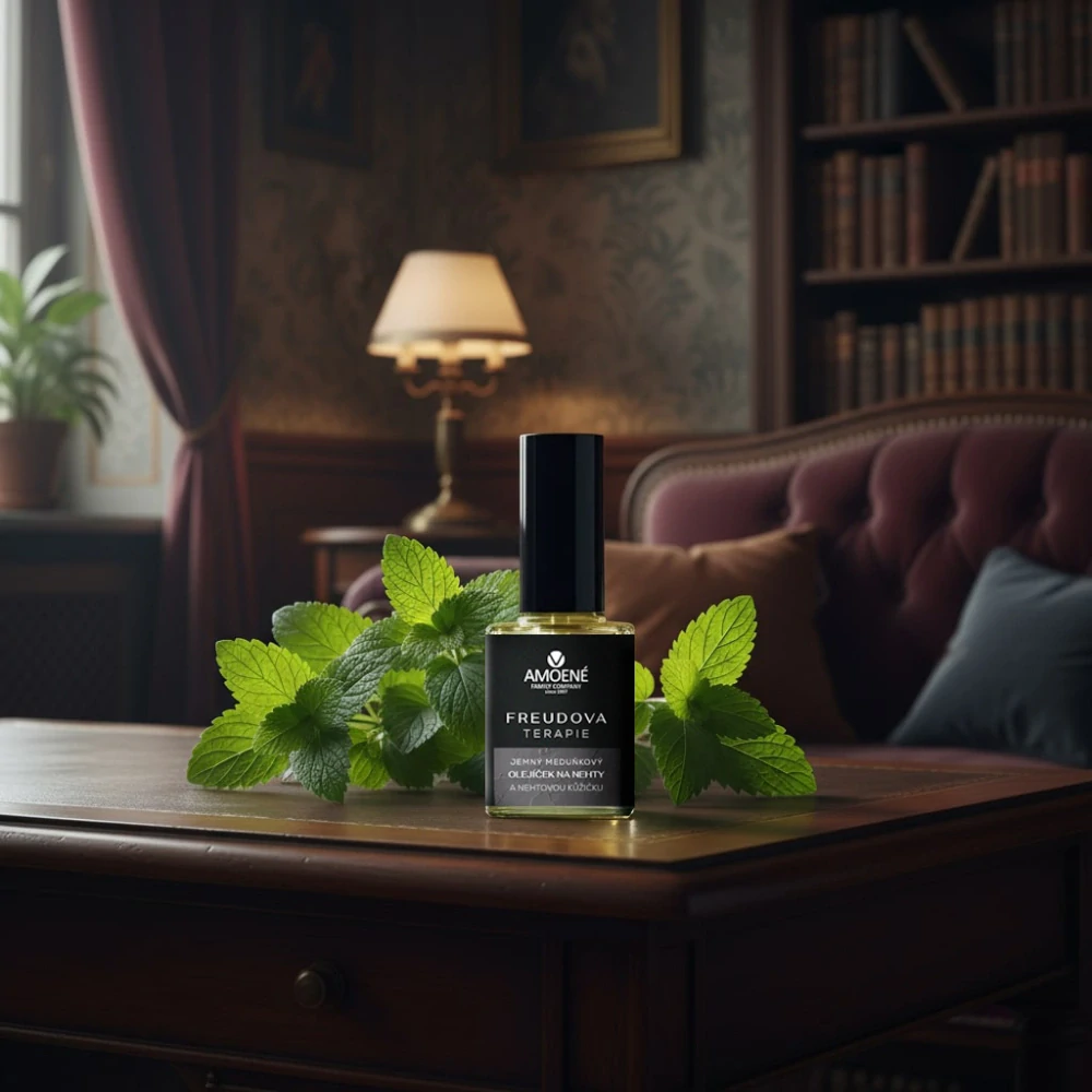Regenerační olej na nehty Freudova terapie® s meduňkou (12 ml)