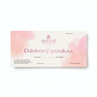Amoené dárkový poukaz v hodnotě 1000 Kč