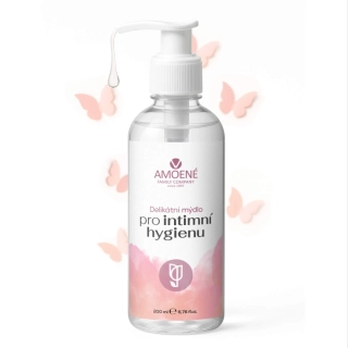 Amoené Delikátní mýdlo pro intimní hygienu, 200 ml