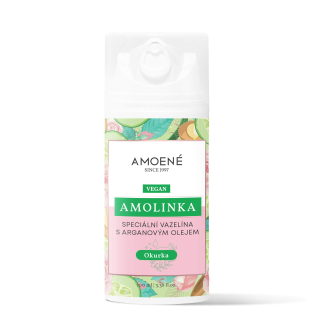 Amoené Amolinka vazelína s arganovým olejem a vůní okurky, 100 ml